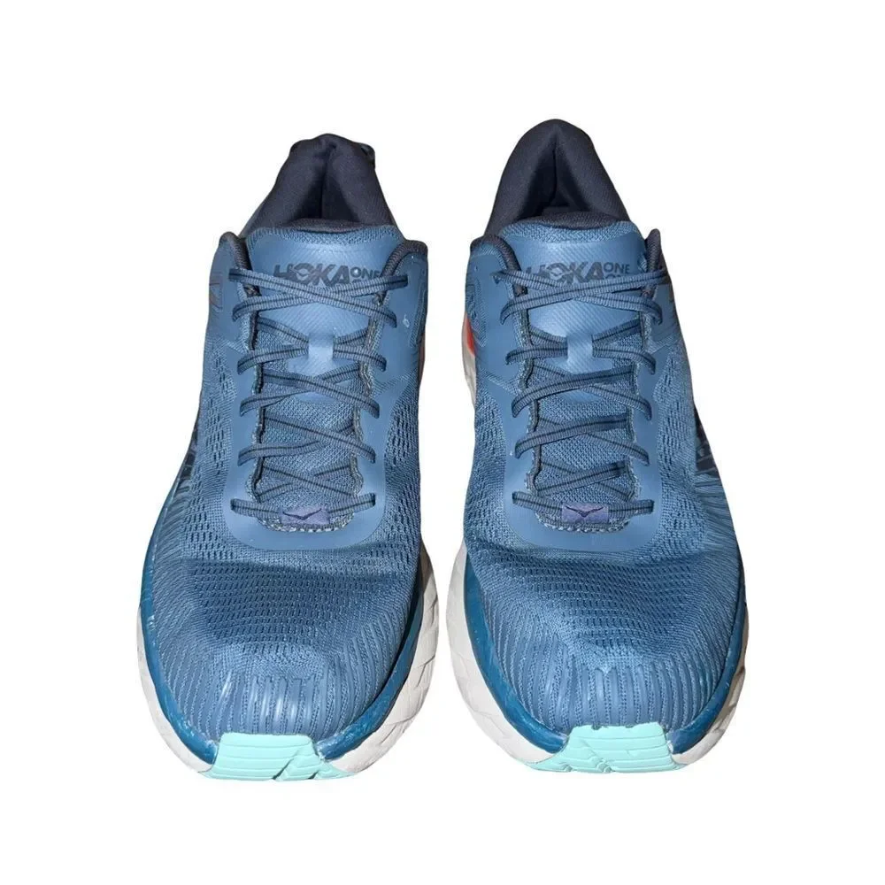 HOKA Bondi 7 Men's Blue Running Shoe - Lightweight Cushioning size 13